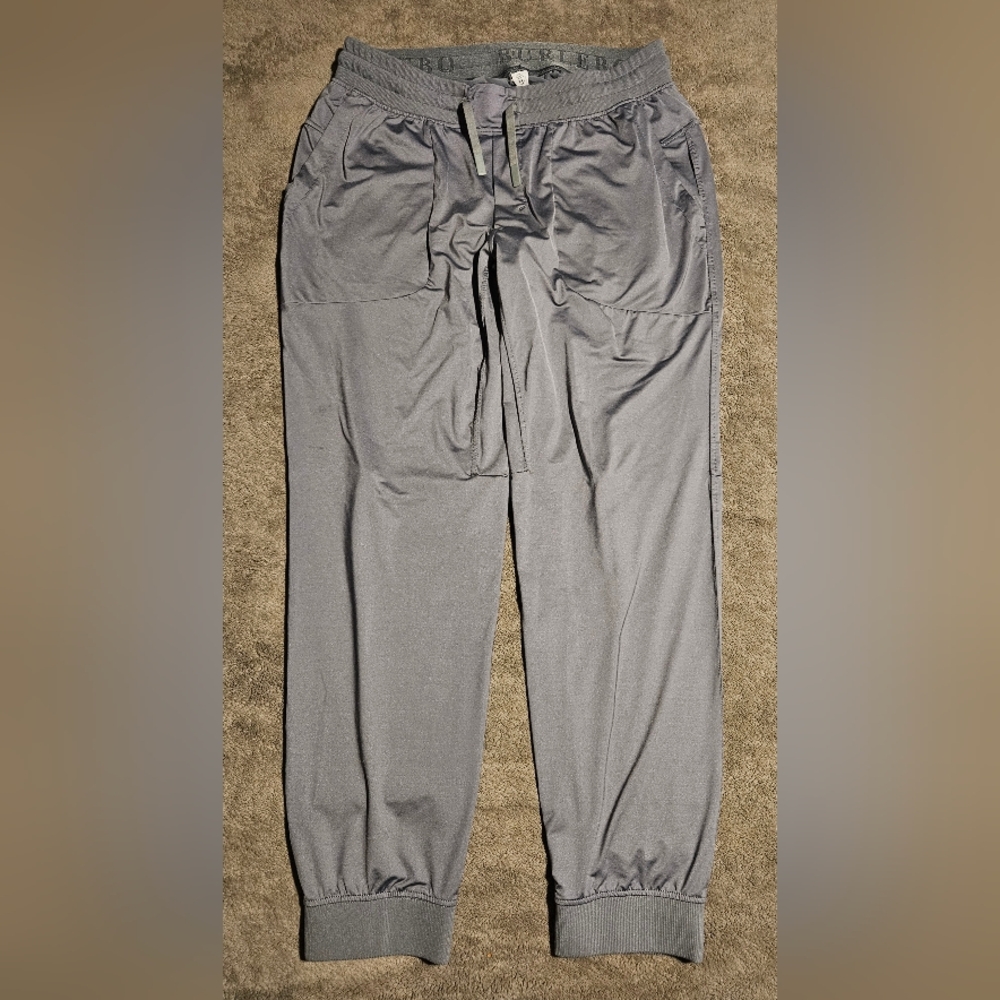 BURLEBO Gray Athletic Jogger Sweatpants